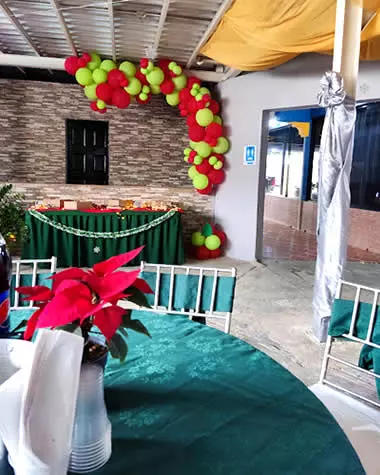 Salón de fiestas - Posada La Lobera